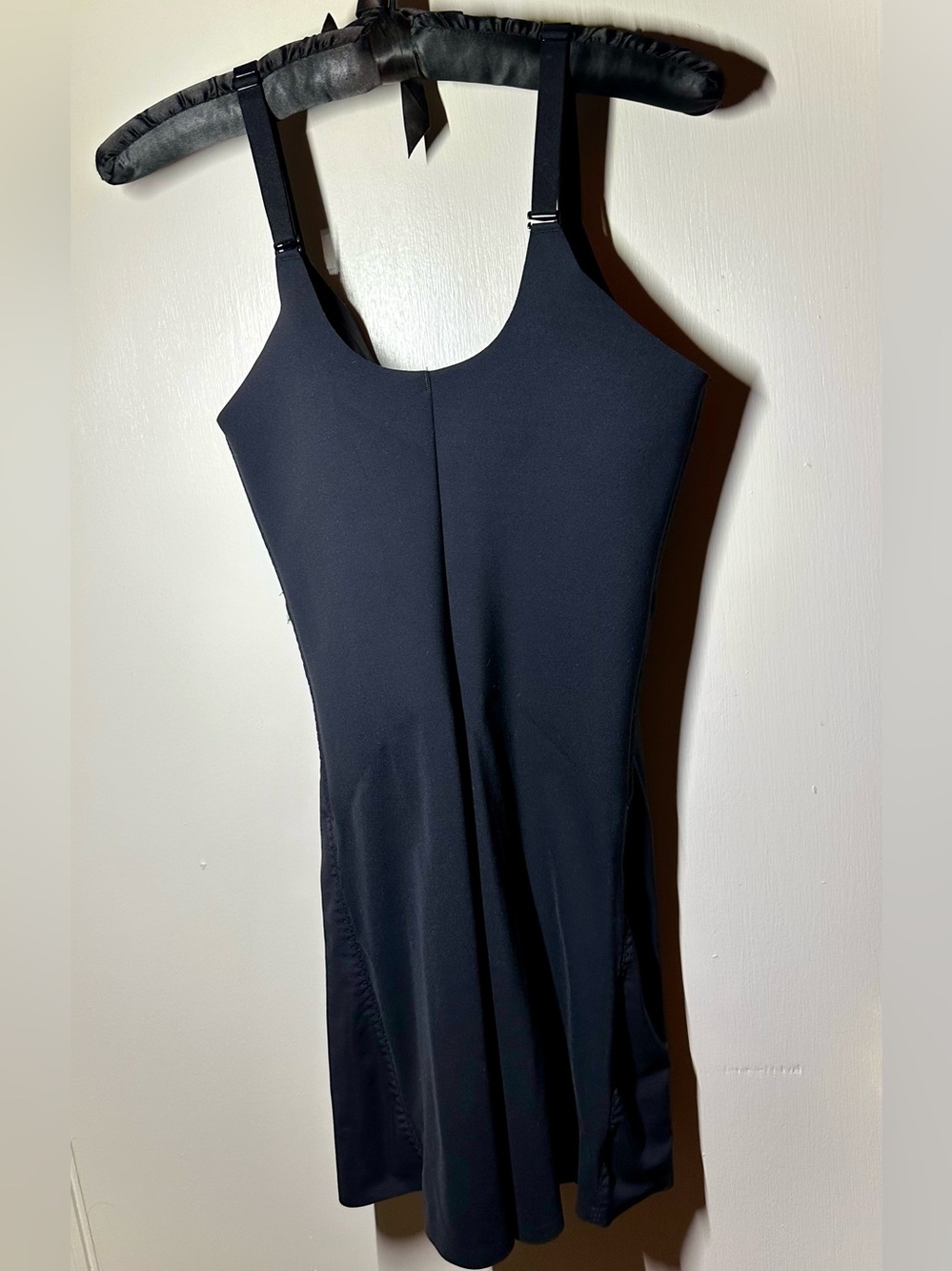 HONEYLOVE Mid-Thigh Bodysuit $129 built-in wireless bra